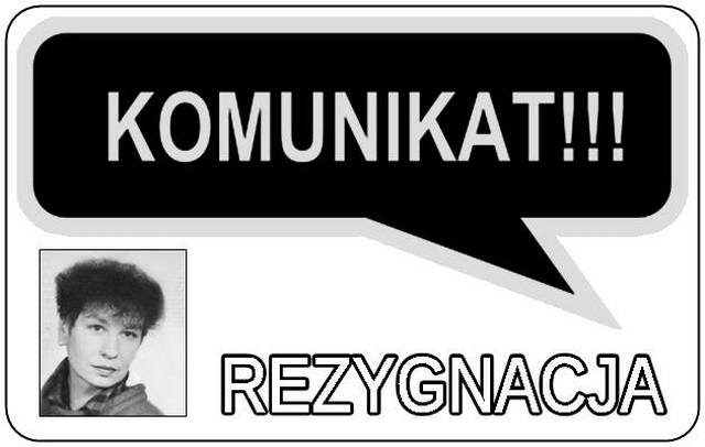 rezygnacja